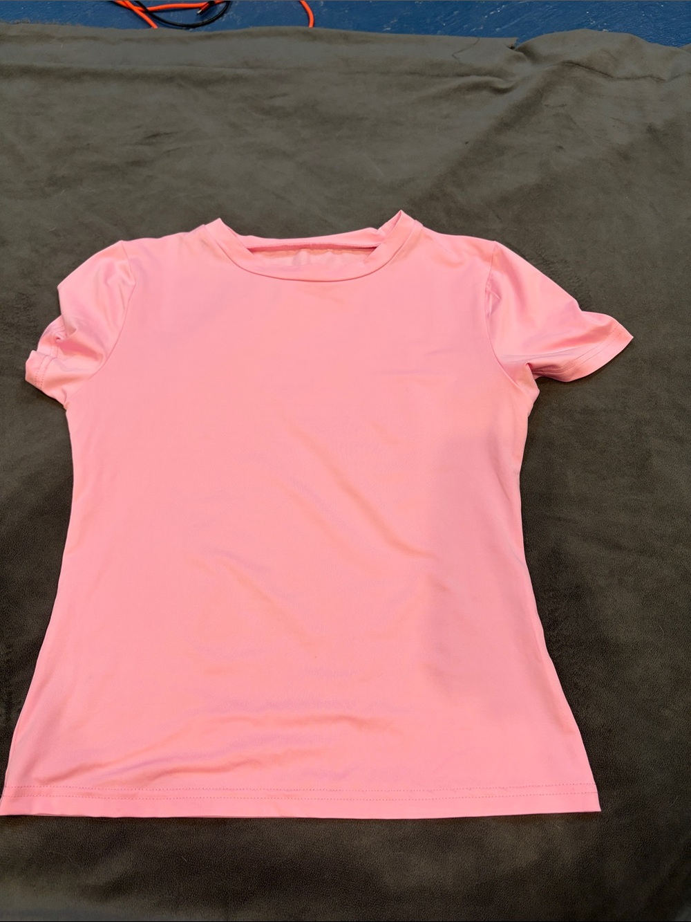 Womens Pink Short Sleeve Tee - Lightweight Everyday Topworkout